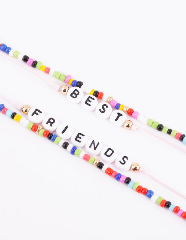 Regenboogarmbandpakket voor beste vriend van kinderen