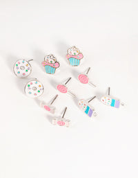 Kids Sweets Stud Earring Pack - link has visual effect only