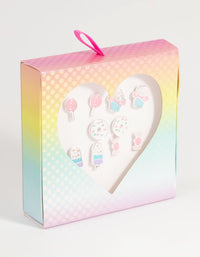 Kids Sweets Stud Earring Pack - link has visual effect only
