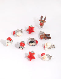 Kids Festive Clip-On Earrings - link has visual effect only