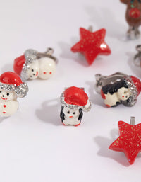 Kids Festive Clip-On Earrings - link has visual effect only