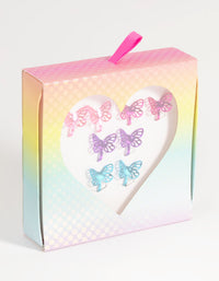 Kids Butterfly Clip-On Earring Pack - link has visual effect only