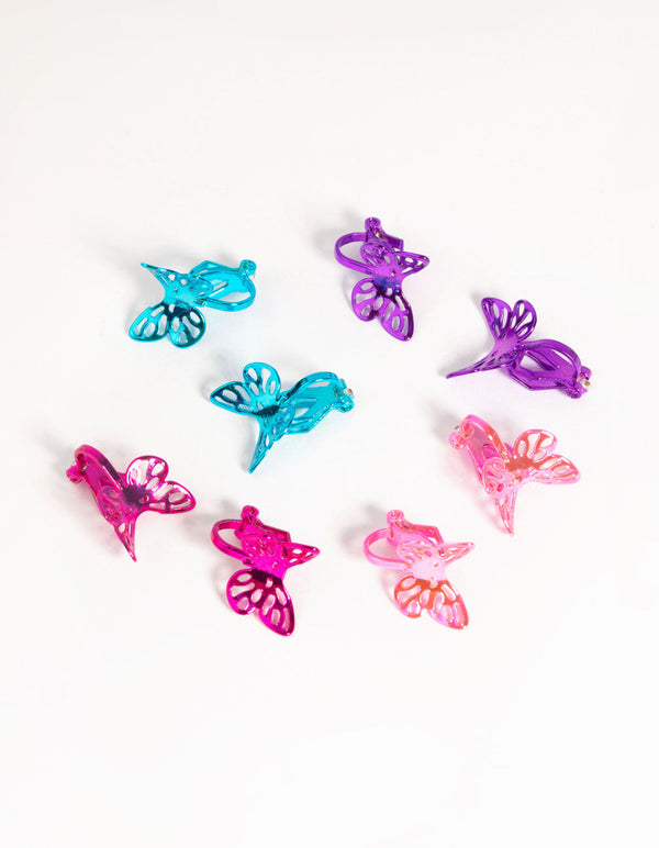 Kids Butterfly Clip-On Earring Pack