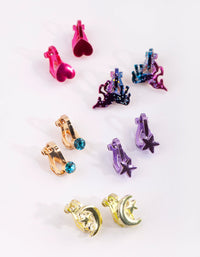 Kids Star Clip-On Earring Pack - link has visual effect only