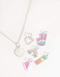 Kids Retro Charm Necklace - link has visual effect only