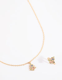 Kids Festive Necklace and Ring Set - link has visual effect only