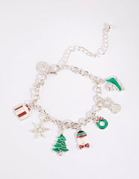 Kids Festive Sleigh Charm Bracelet - link has visual effect only