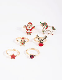 Kids Festive Santa Ring Pack - link has visual effect only
