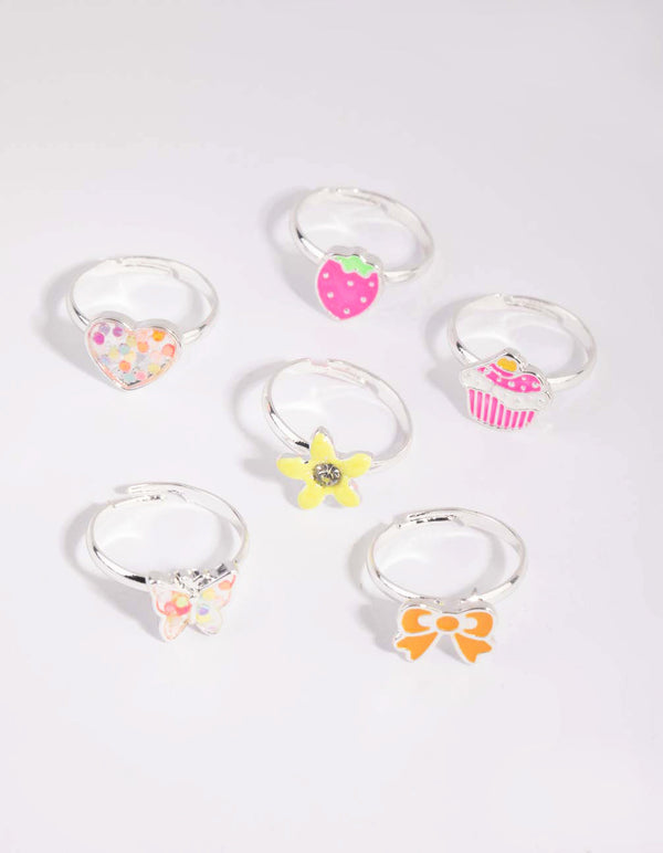 Kids Fluro Ring Pack