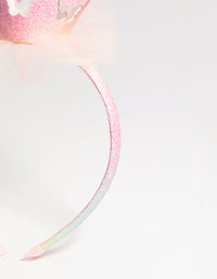 Kids Rainbow Crown Headband - link has visual effect only