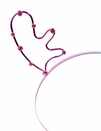 Kids Festive Diamante Antler Headband - link has visual effect only