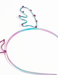 Kids Festive Diamante Antler Headband - link has visual effect only