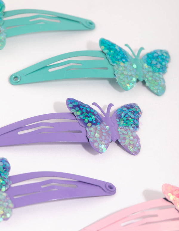 Kids Butterfly Snap Clip Pack