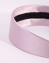 Wide Lilac Alice Band - link has visual effect only