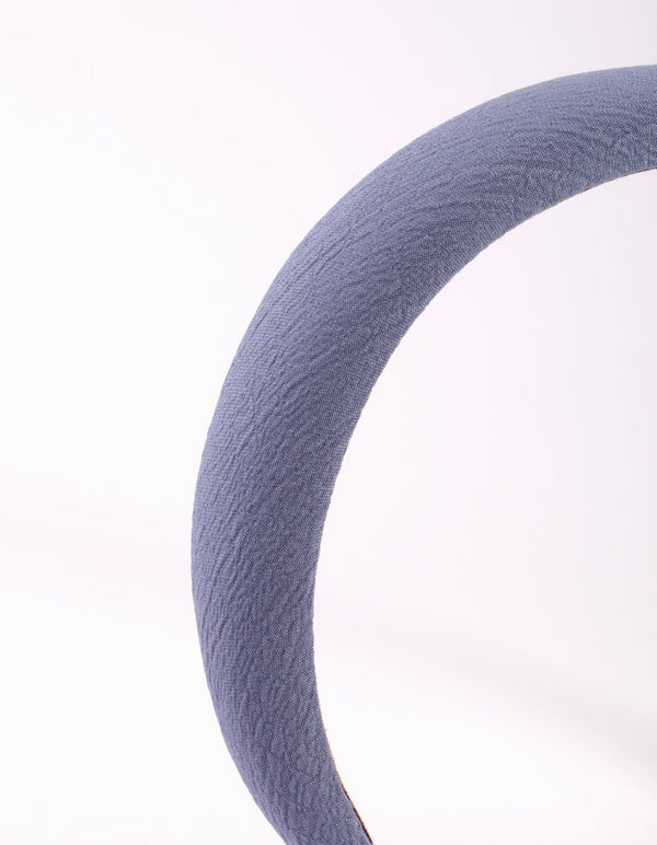Textured Blue Alice Band