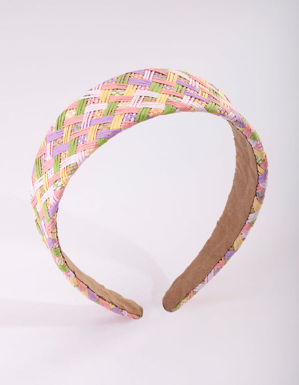 Multicoloured Hatch Alice Band