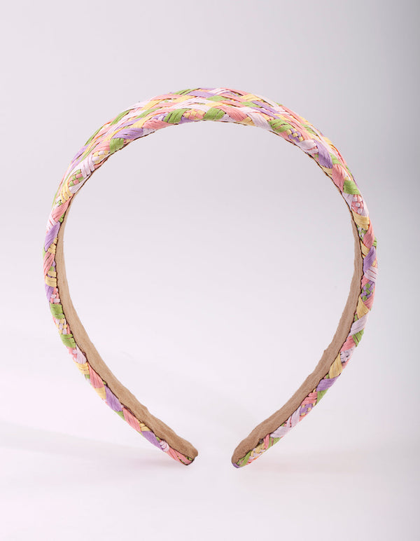 Multicoloured Hatch Alice Band