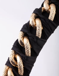 Twisted Chain Alice Band - link has visual effect only