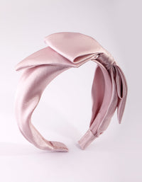 Blush Bow Alice Band - link has visual effect only