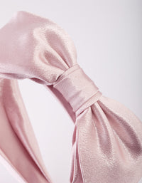 Blush Bow Alice Band - link has visual effect only