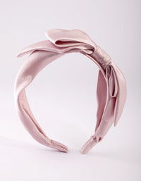 Blush Bow Alice Band - link has visual effect only