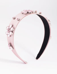 Lilac Flower Alice Band - link has visual effect only