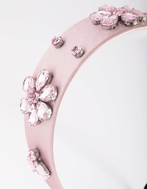 Lilac Flower Alice Band