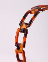 Chain Detail Alice Band - link has visual effect only