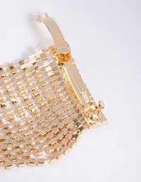 Gold Diamante and Pearl Ponytail Clip - link has visual effect only