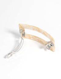 Marble Rectangular Clip - link has visual effect only