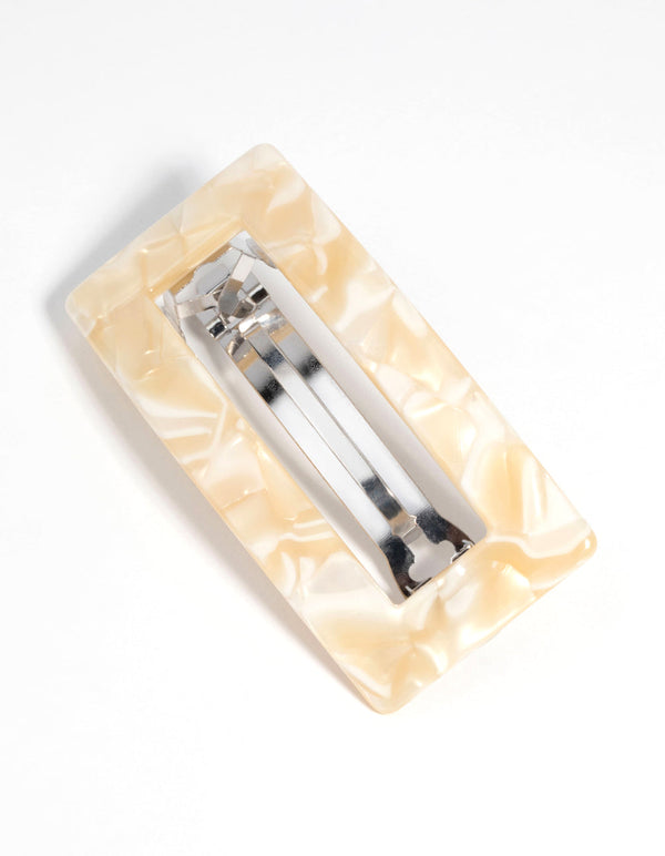 Marble Rectangular Clip