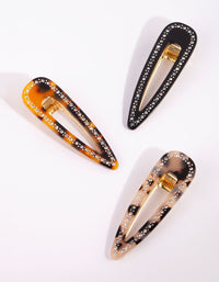 Gold Diamante Clip Pack - link has visual effect only
