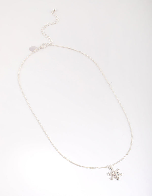 Festive Snowflake Necklace