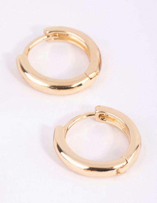 Gold Moonstone Stack Pack Earrings