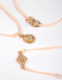 Coral Friendship Bracelet Pack - link has visual effect only