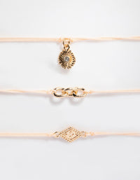 Coral Friendship Bracelet Pack - link has visual effect only