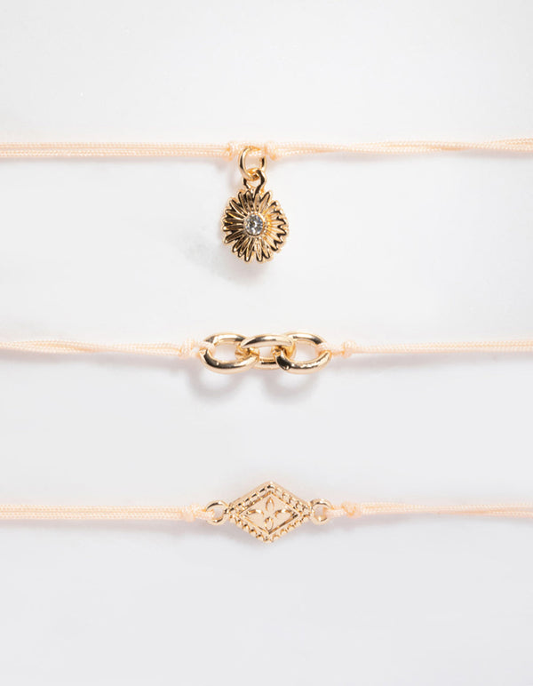 Coral Friendship Bracelet Pack