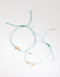 Green Celestial Freindship Bracelet Pack - link has visual effect only