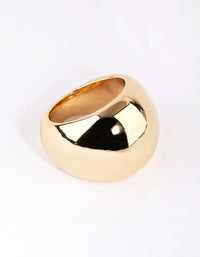 Gold Plated Statement Ring - link has visual effect only