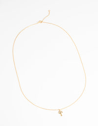 Gold Plated Sterling Silver Mushroom Necklace - link has visual effect only