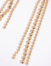 Gold Butterfly Chain Drop Earrings - link has visual effect only