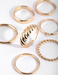 Gold Diamante Ring Pack - link has visual effect only