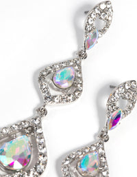 Silver Teardrop Earrings - link has visual effect only