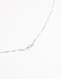 Sterling Silver Falling Leaf Necklace - link has visual effect only