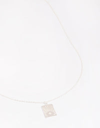 Sterling Silver Tarot Necklace - link has visual effect only