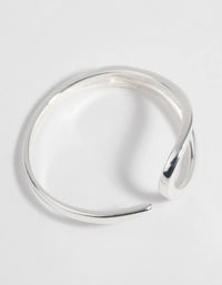 Sterling Silver Wide Swirl Ring - link has visual effect only