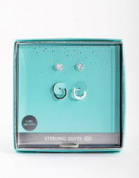 Sterling Silver Cubic Zirconia Stack Pack - link has visual effect only