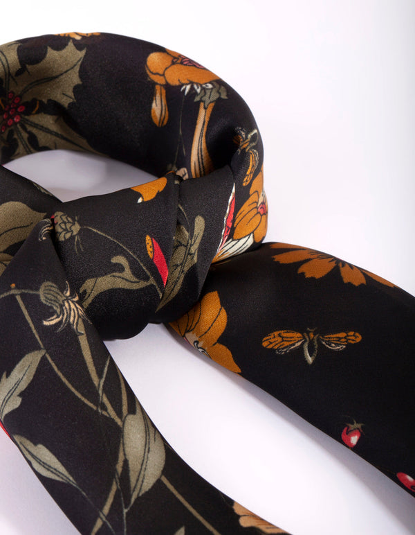 Floral Print Bandana Hair Scarf