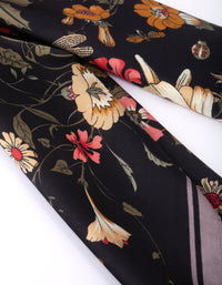 Floral Print Bandana Hair Scarf - link has visual effect only