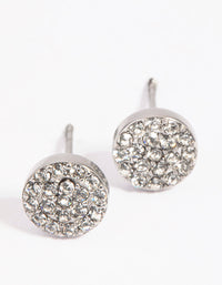 Surgical Steel Diamante Stud Earrings - link has visual effect only